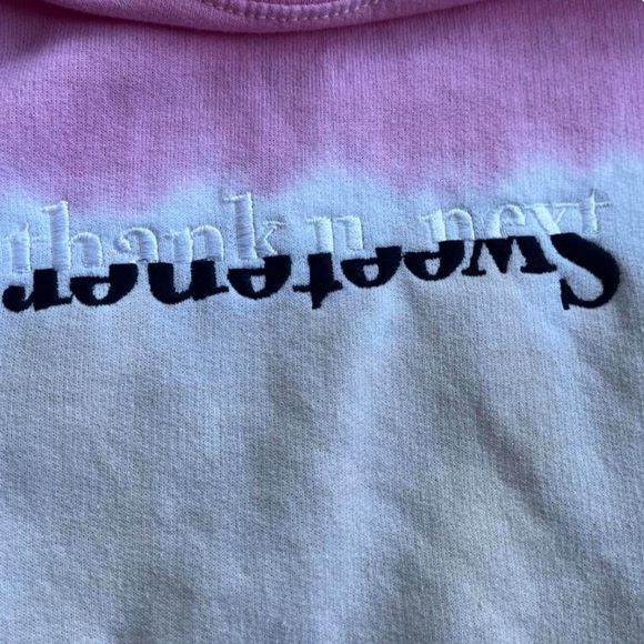RARE Ariana Grande “Thank U Next” Crewneck - S - Picture 2 of 4